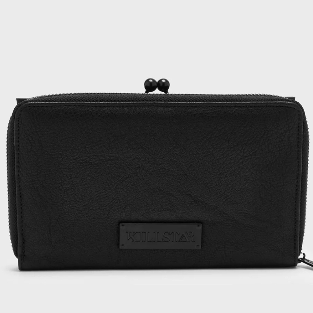 Killstar Black Wallet with Ankh Design - Picture 2 of 3